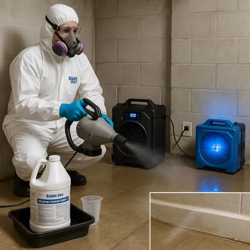 Sanitization and Odor Removal process in Newton County, MS